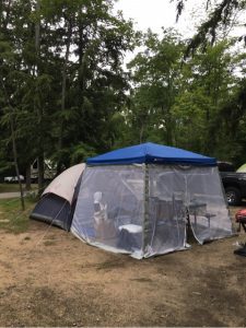 キャンプ用蚊帳