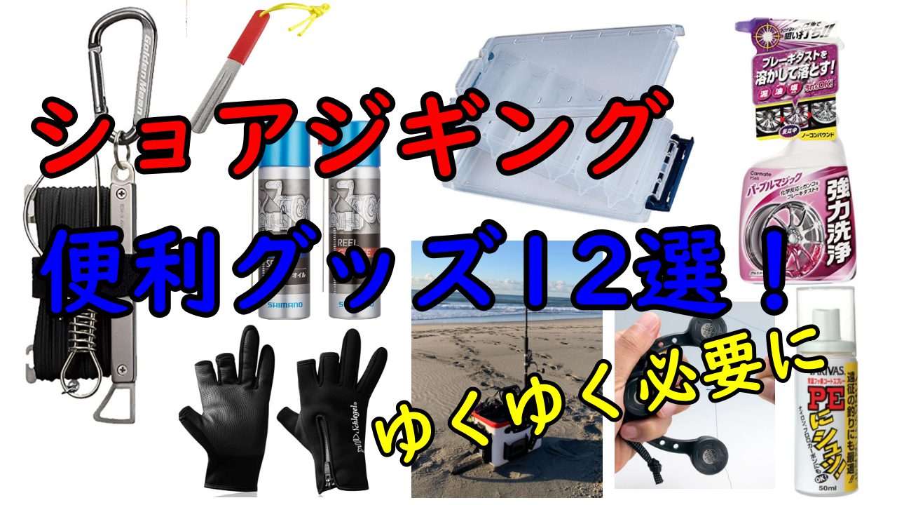 ショアジギングの便利グッズ12選！ゆくゆく必要になりますよ 