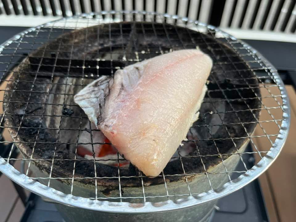 イサキの塩焼き