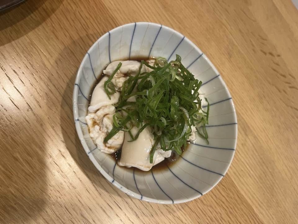 イサキの白子ポン酢