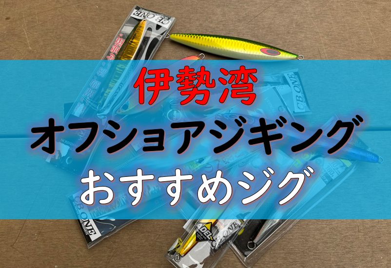 間違いなし！伊勢湾でのオフショアジギングにおすすめのジグを厳選5つ 