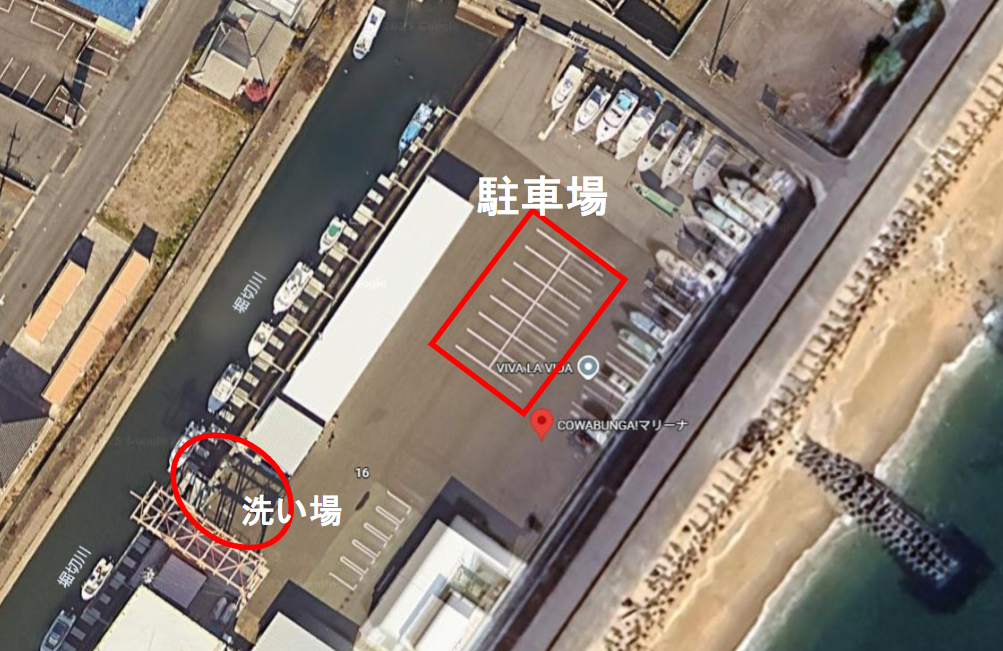 BAY SPRINTERの駐車場