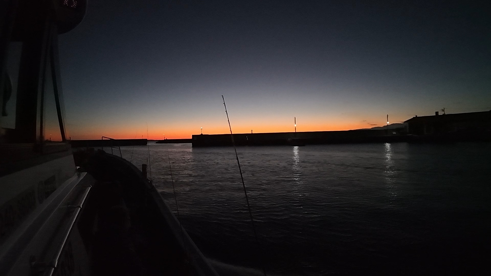 6時20分頃に出船