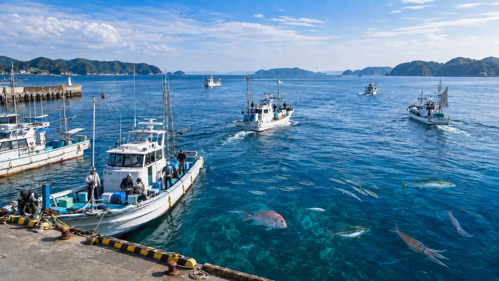 初めての船釣りで選ぶ釣りものと遊漁船｜出船港とエリアで考える